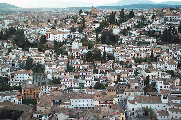 Barrio del Albayzín, Granada (España)