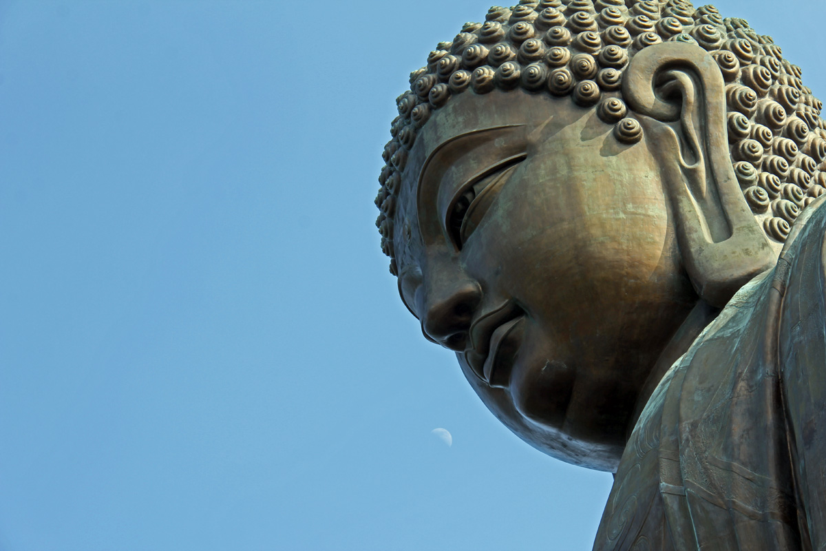 [- Buda Xigante -] Tian Tan Buddha, Ngong Ping Rd, Lantau Island, (Hong Kong)