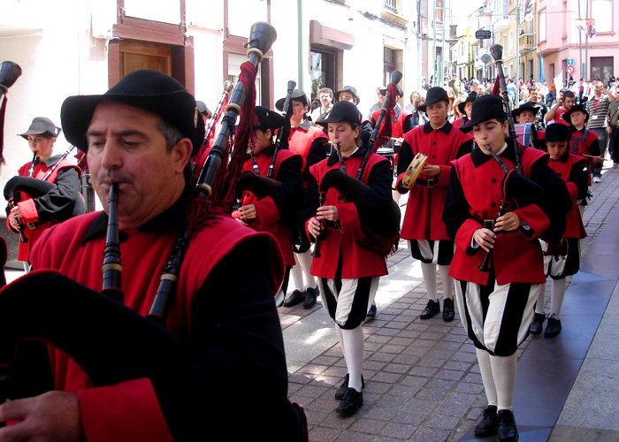 [- Pasarrúas -] Festival do Mundo Celta, Ortigueira, Galiza (España)