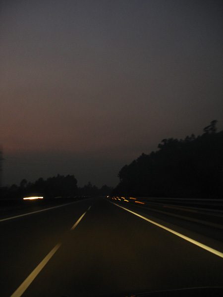 Estrada na noite
