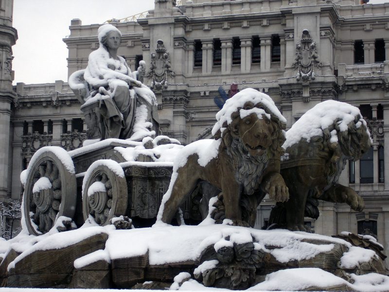 A veces nieva