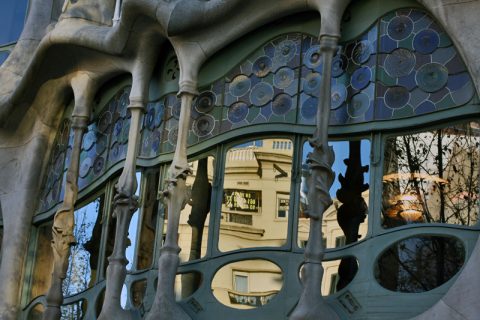En la ventana