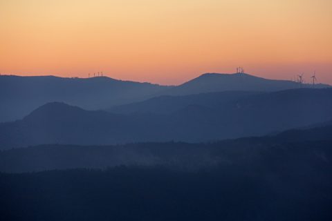 Muiños nos montes